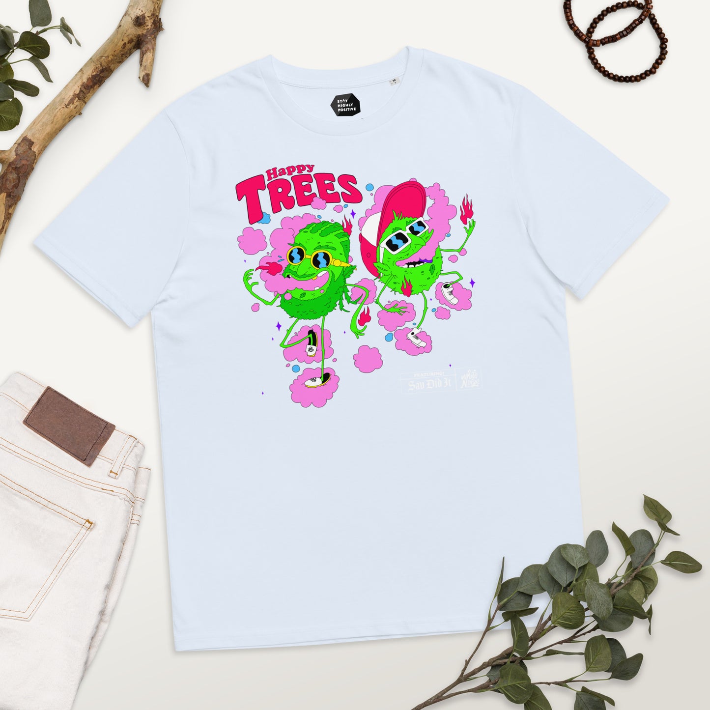 Happy Trees Unisex organic cotton t-shirt