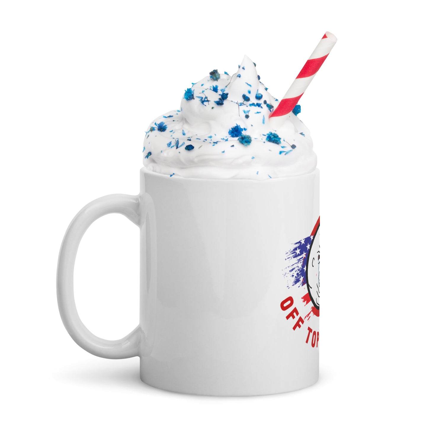Off Topic Show glossy mug
