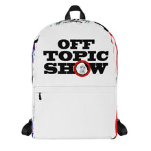 Load image into Gallery viewer, Official Off Topic Show Backpack
