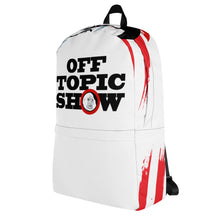 Load image into Gallery viewer, Official Off Topic Show Backpack
