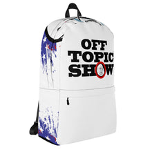 Load image into Gallery viewer, Official Off Topic Show Backpack
