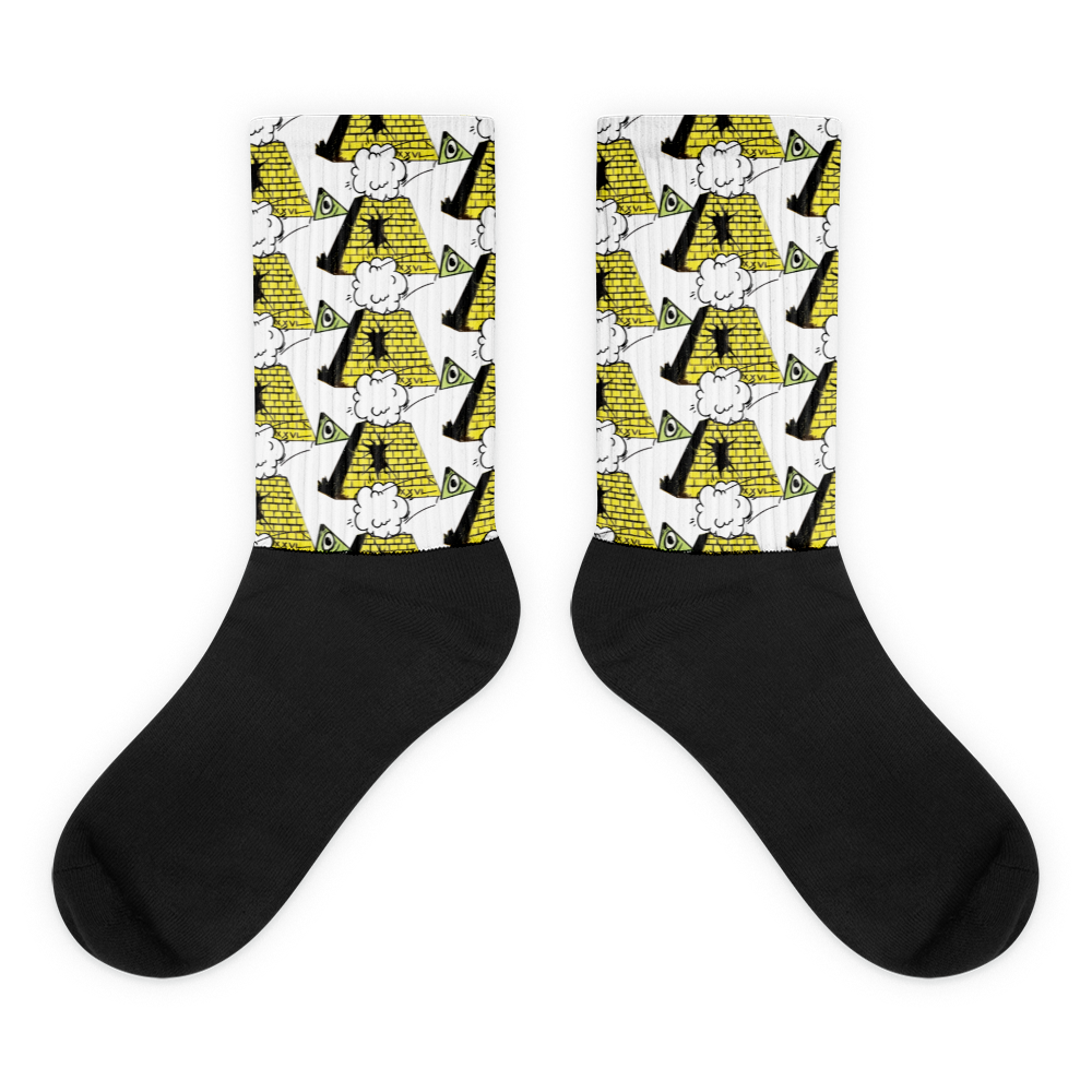 Pyramid Pulverizer Socks