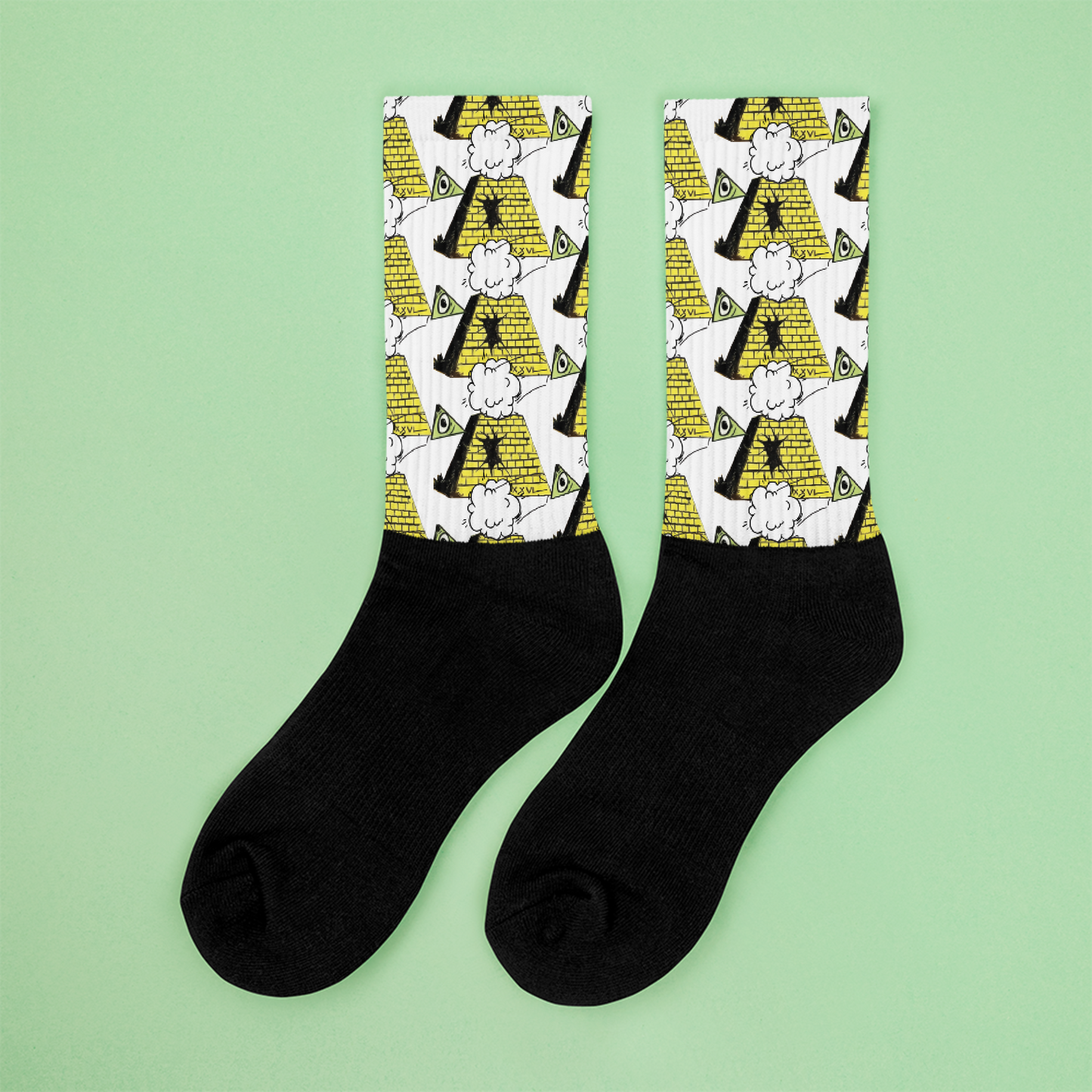 Pyramid Pulverizer Socks