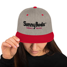 Load image into Gallery viewer, Sunny Buds Delivery Service Snapback Hat
