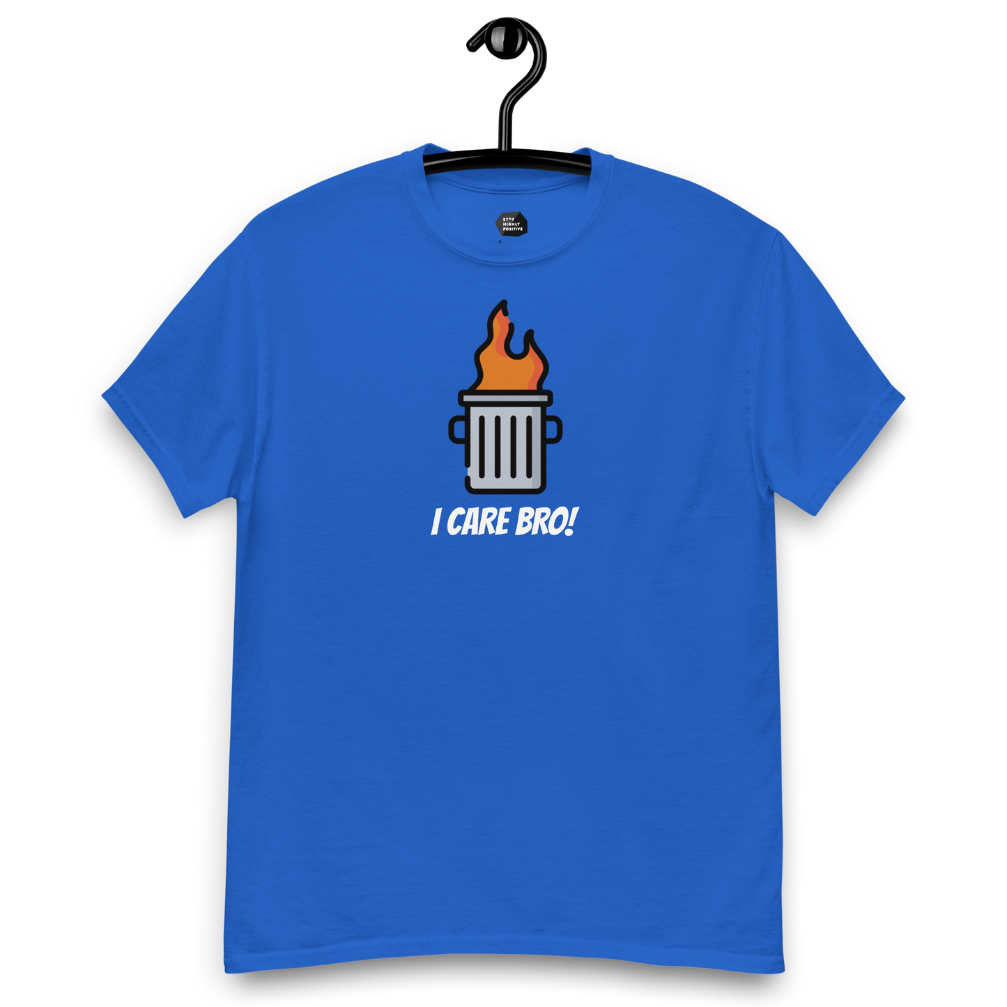 I Care Bro! (Trash Fire) Men's classic tee
