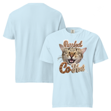 Load image into Gallery viewer, Rambo Purrfect CoHost T-Shirt Unisex garment-dyed heavyweight t-shirt
