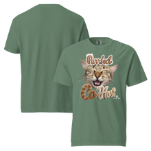 Load image into Gallery viewer, Rambo Purrfect CoHost T-Shirt Unisex garment-dyed heavyweight t-shirt
