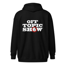 Load image into Gallery viewer, Official Off Topic Show Unisex heavy blend zip hoodie
