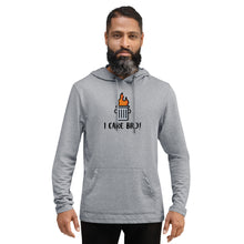 Load image into Gallery viewer, I Care Bro! (Trash fire) Unisex Lightweight Hoodie
