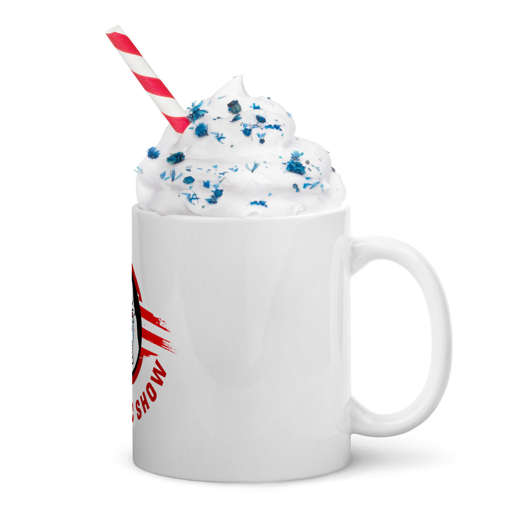 Off Topic Show glossy mug