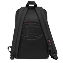 Load image into Gallery viewer, White Noize Signature Embroidered Champion Backpack
