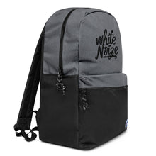 Load image into Gallery viewer, White Noize Signature Embroidered Champion Backpack
